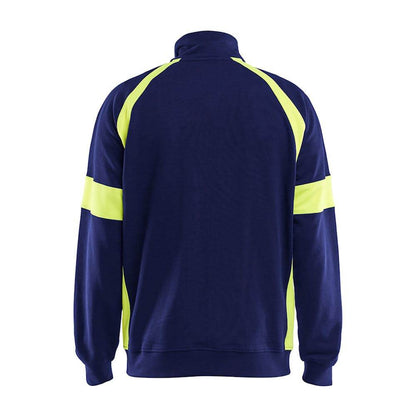 Blaklader 3567 Full Zip Hi-vis Sweatshirt
