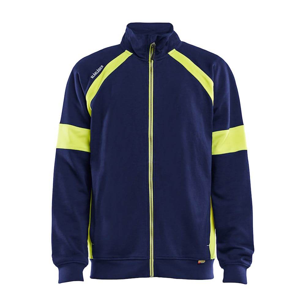 Blaklader 3567 Full Zip Hi-vis Sweatshirt