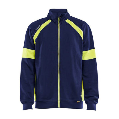Blaklader 3567 Full Zip Hi-vis Sweatshirt