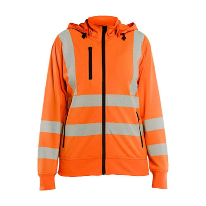 Blaklader 3574 Women's Hi-Vis Sweatshirt detachable hood