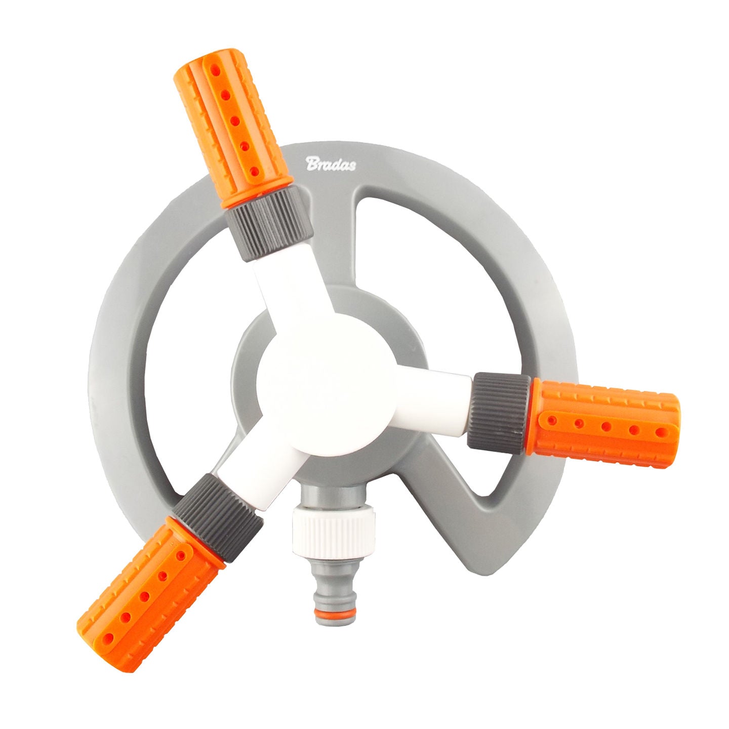 Bradas 3-Arm Revolving Sprinkler White Line