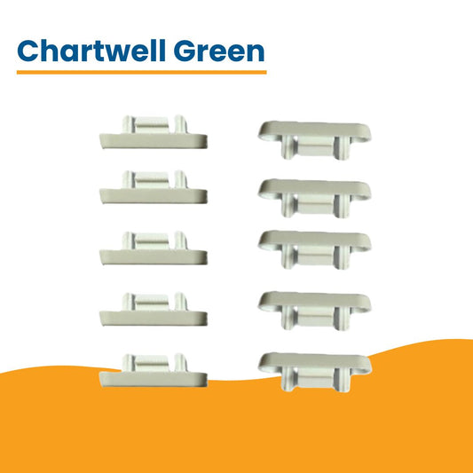 Drain Hole Covers – Durable uPVC Weep Hole Caps for Windows & Doors, Made in UK (Chartwell Green)