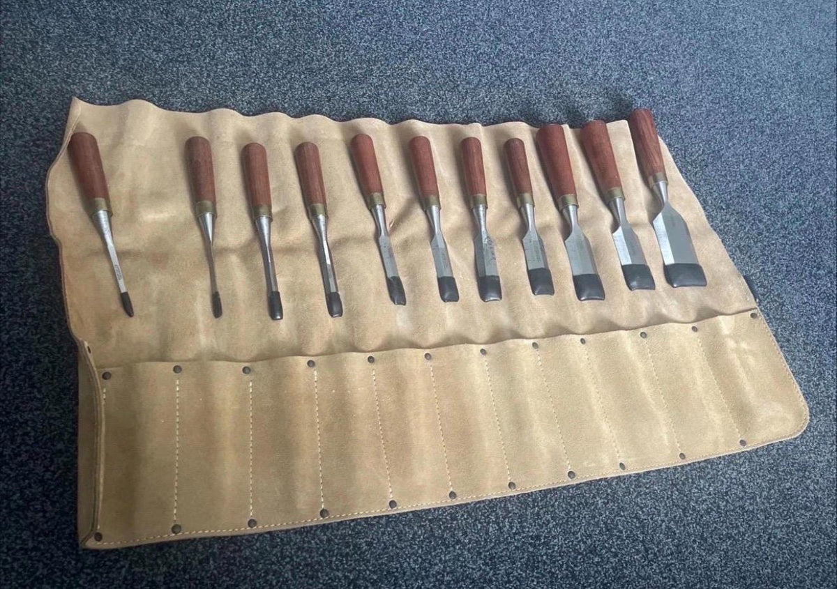 Handmade Woodworking Chisel Set | Traditional Wood Carving Tools for Craftsmen & Carpenters