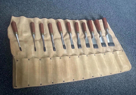 Handmade Woodworking Chisel Set | Traditional Wood Carving Tools for Craftsmen & Carpenters