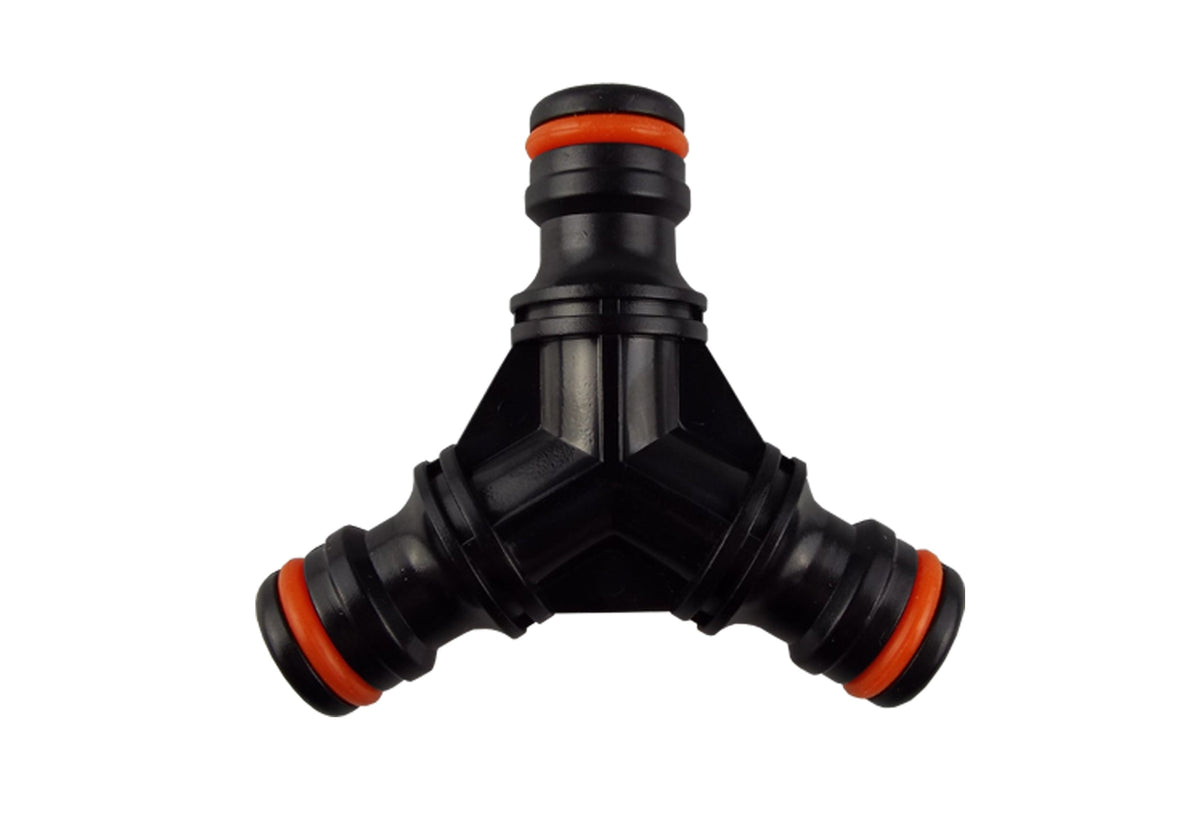 Three Way Snap-On Male Black