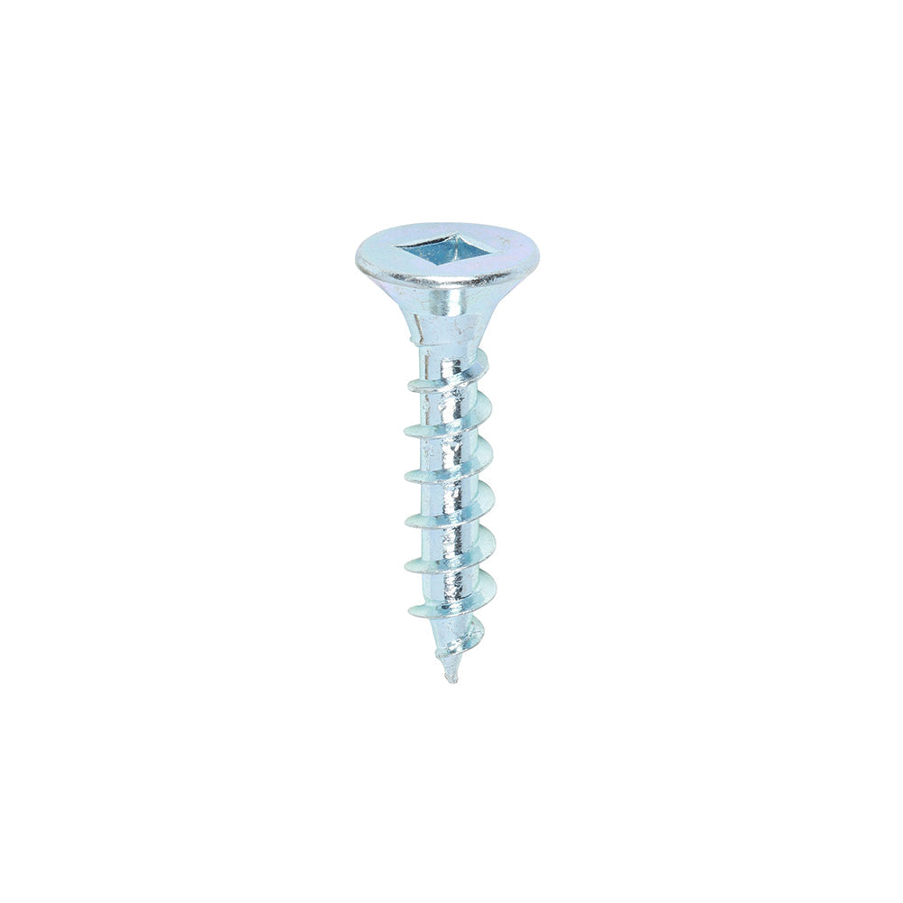 TIMCO Solo Chipboard & Woodscrews – SQ – Double Countersunk – Zinc