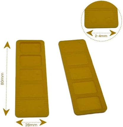 Polypropylene Wedge Packers - 28mm W - Plastic Shims and Packers