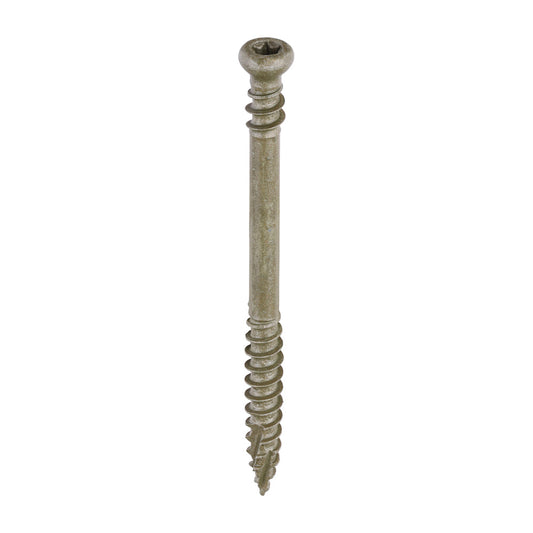 C2 Deck‑Fix – 4.5 × 60 mm Green TX Cylinder‑Head Screws (Twin‑Cut, 250‑Pack)