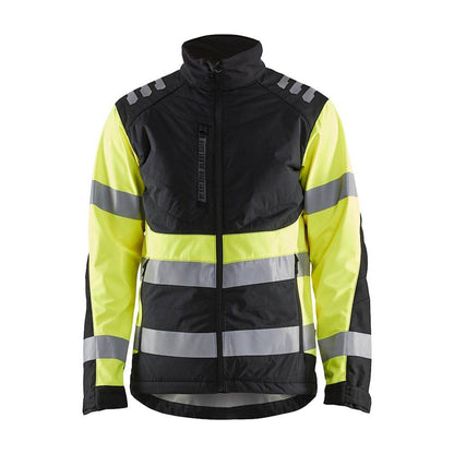 Blaklader 4497 Hi-Vis Waterproof Windproof Softshell Jacket