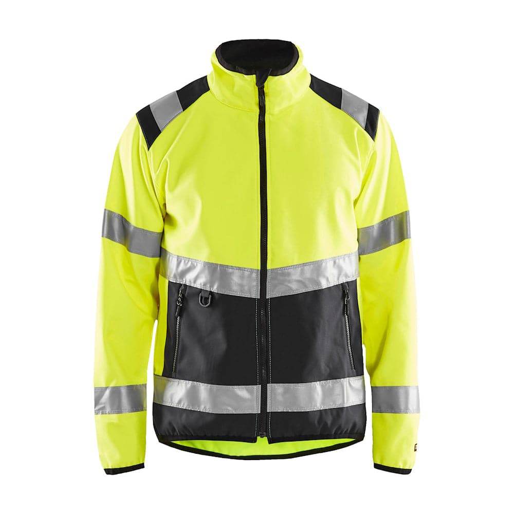 Blaklader 4877 Hi-Vis Water Repellent Softshell Jacket
