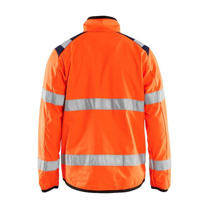 Blaklader 4877 Hi-Vis Water Repellent Softshell Jacket