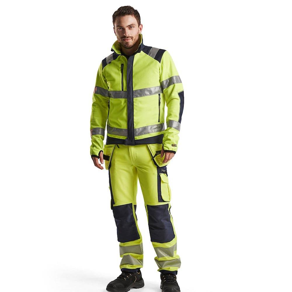 Blaklader 4888 Hi-Vis Windproof Fleece Jacket
