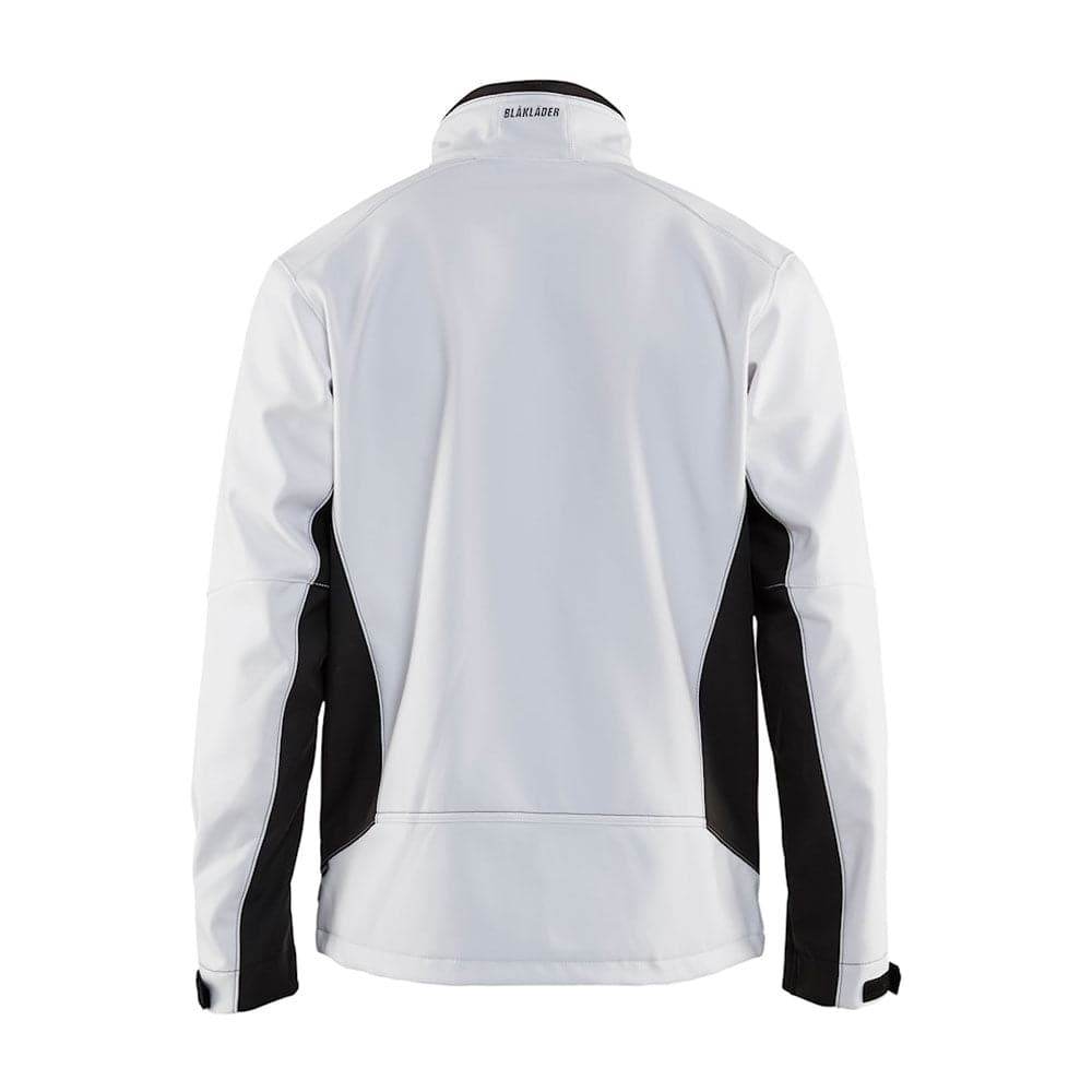 Blaklader 4950 Softshell Jacket White/Dark Grey / Small