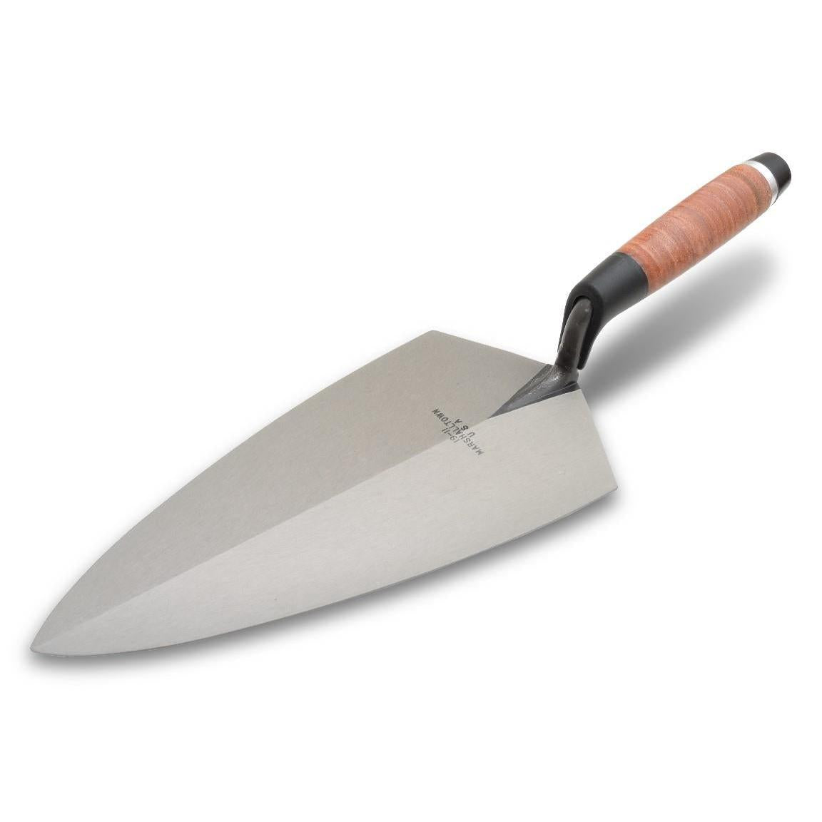 Marshalltown Philadelphia Brick Trowel - Leather Handle