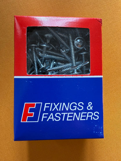 Baypole Screws BZP (Zinc Plated) 4.8mm – Self-Drilling – Pack Sizes 50 to 1000 – Available in Multiple Sizes