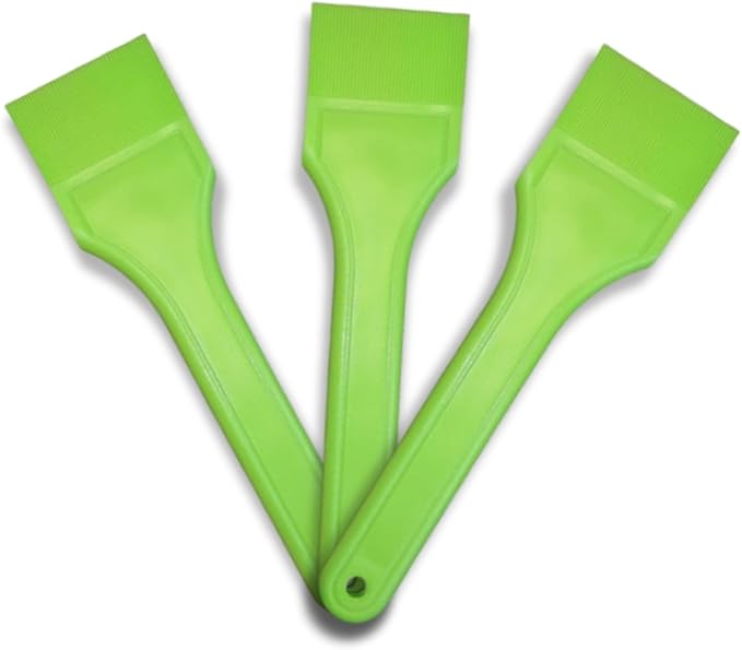 Glazing Shovel – Made in UK Plastic Paddle for Glass Lifting, Windows & Doors, DIY Tool, 260mm x 70mm (Green)