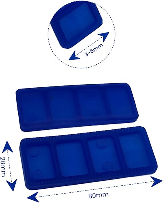 Polypropylene Wedge Packers - 28mm W - Plastic Shims and Packers