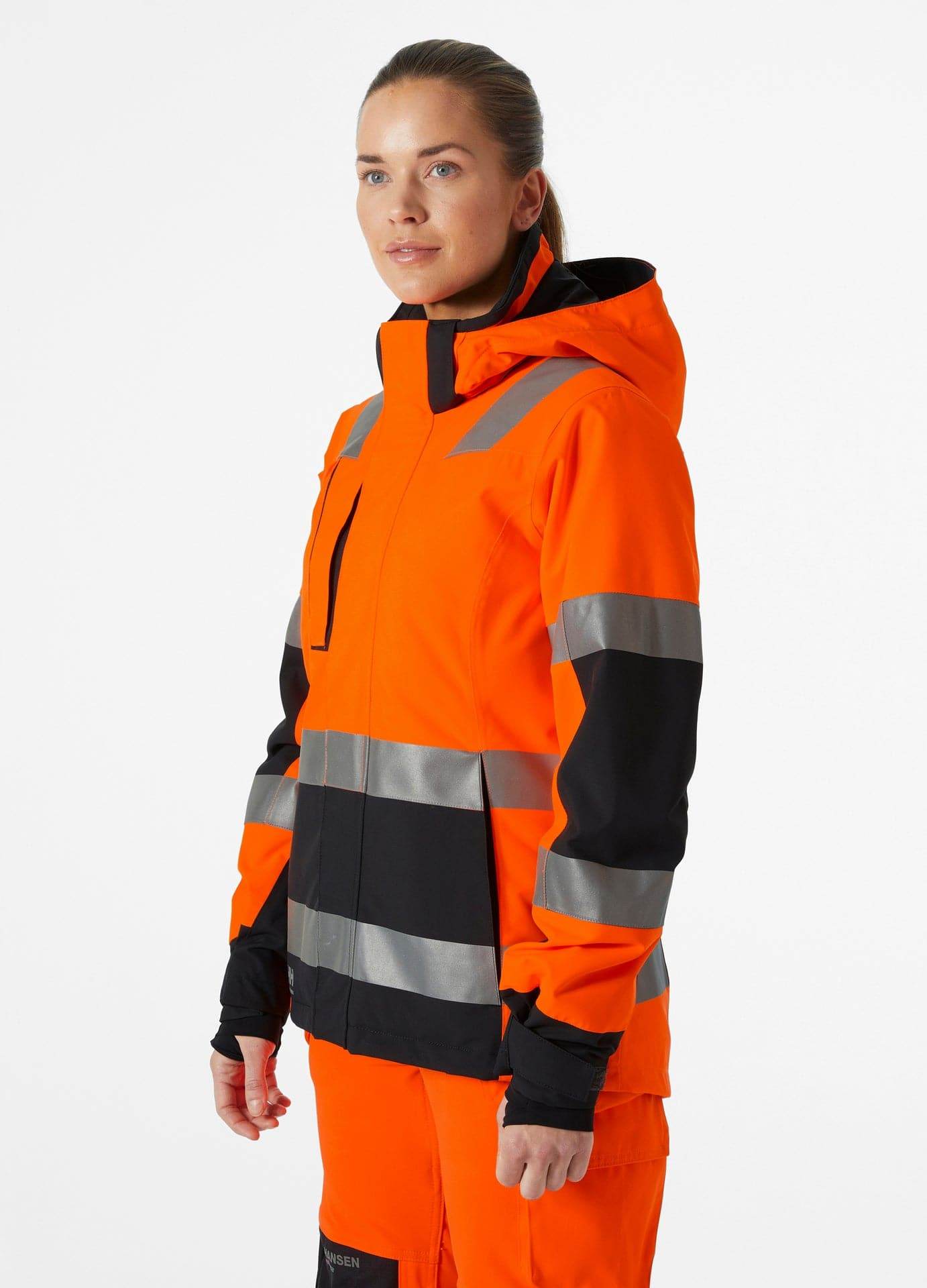 Helly Hansen 71398 Women's Luna Hi-Vis Winter Insulated Jacket