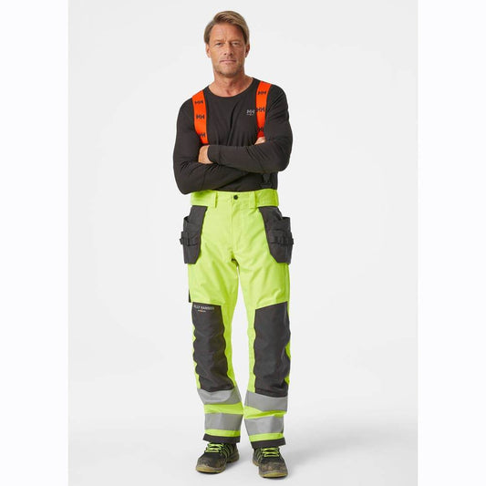 Helly Hansen 71491 Alna 2.0 Hi-Vis Winter Insulated Waterproof Construction Bib Pant Trouser