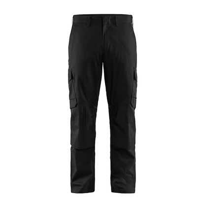 Blaklader 1448 Industry Stretch Kneepad Trousers Black/Dark Grey