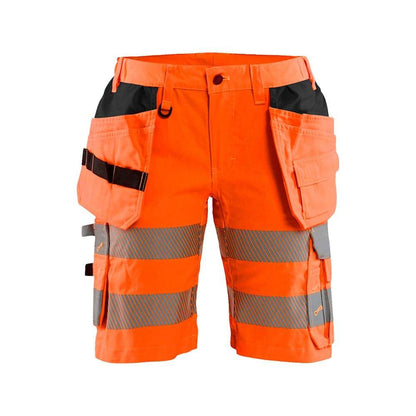 Blaklader 7186 Women's Hi-Vis Stretch Holster Pocket Shorts