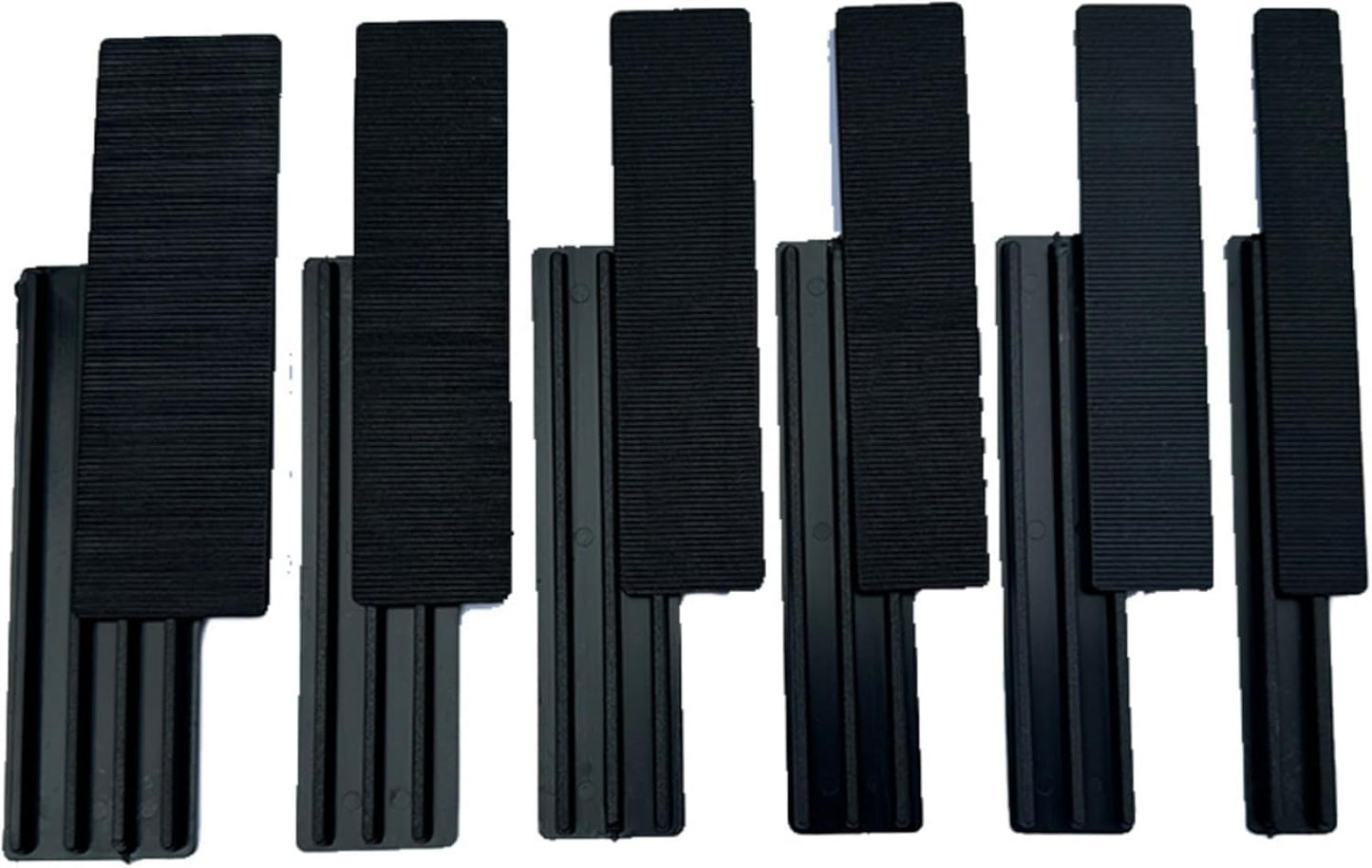 32mm Bridge Packers – Black HIPS Glazing Packers for Easy Leveling of Doors & Windows (Bulk Pack)