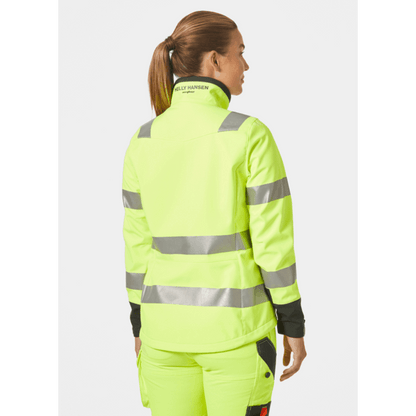 Helly Hansen 74098 Women's Luna Hi Vis Softshell Jacket