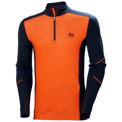Helly Hansen 75107 Lifa Base Layer Merino Half Zip