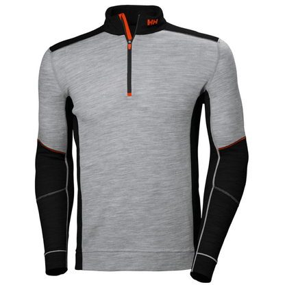 Helly Hansen 75107 Lifa Base Layer Merino Half Zip