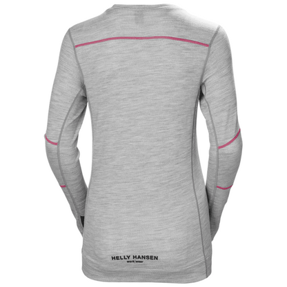 Helly Hansen 75209 Women's Lifa Base Layer Merino Crewneck