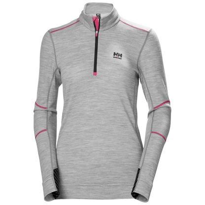Helly Hansen 75210 Womn's Lifa Base Layer Merino Half Zip