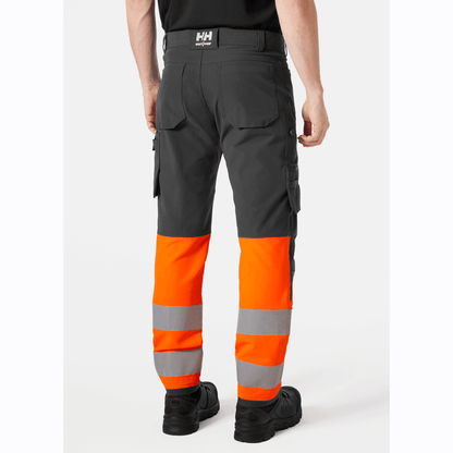 Helly Hansen 77429 Alna 4-Way Stretch Hi-Vis Cargo Pant Trouser