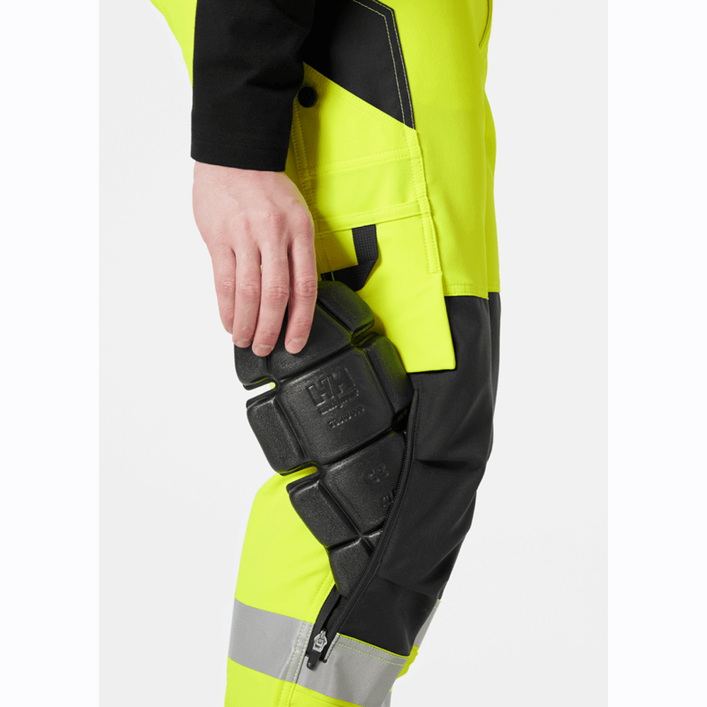 Helly Hansen 77430 Alna 4-Way Hi-Vis Knee Pad Stretch Trousers