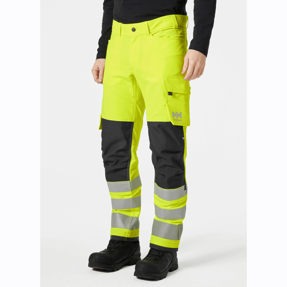 Helly Hansen 77430 Alna 4-Way Hi-Vis Knee Pad Stretch Trousers