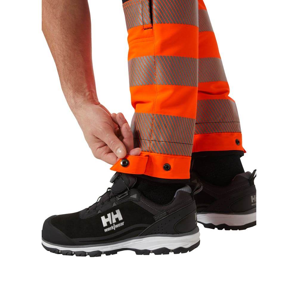 Helly Hansen 77499 ICU BRZ Construction Hi-Vis Work Trousers Pant Class 2