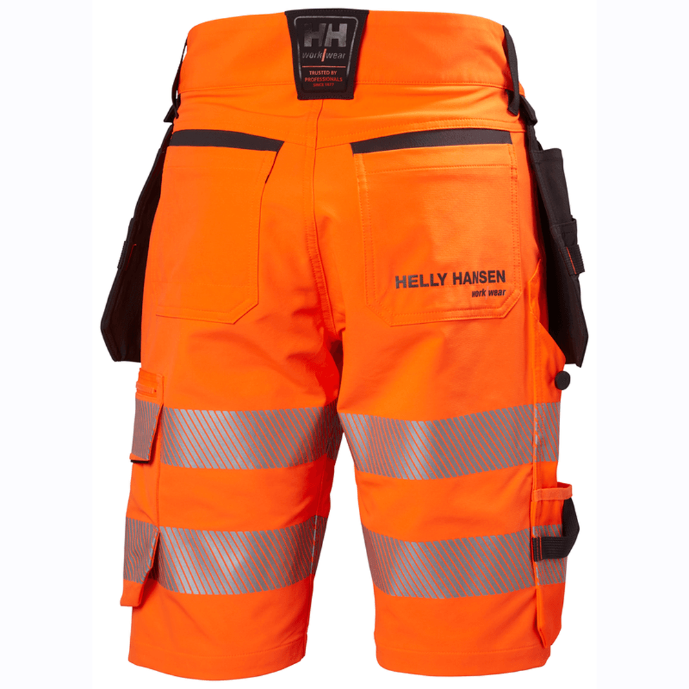Helly Hansen 77503 ICU Hi-Vis Construction Shorts, Class 1