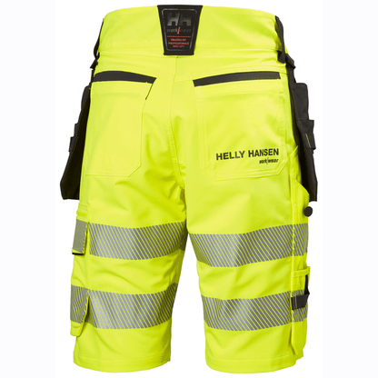 Helly Hansen 77503 ICU Hi-Vis Construction Shorts, Class 1
