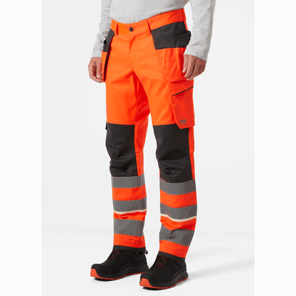 Helly Hansen 77512 UC-ME Hi-Vis Construction Pant Trouser Class 2