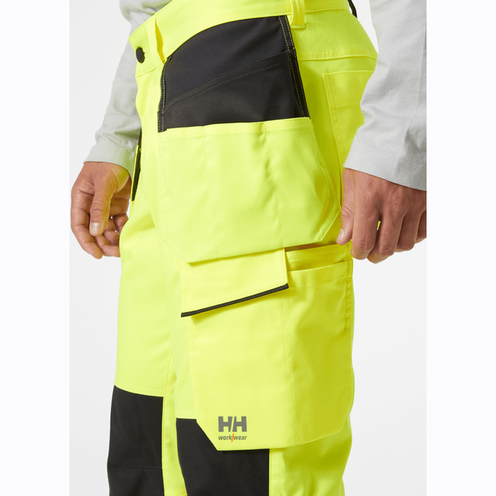 Helly Hansen 77512 UC-ME Hi-Vis Construction Pant Trouser Class 2