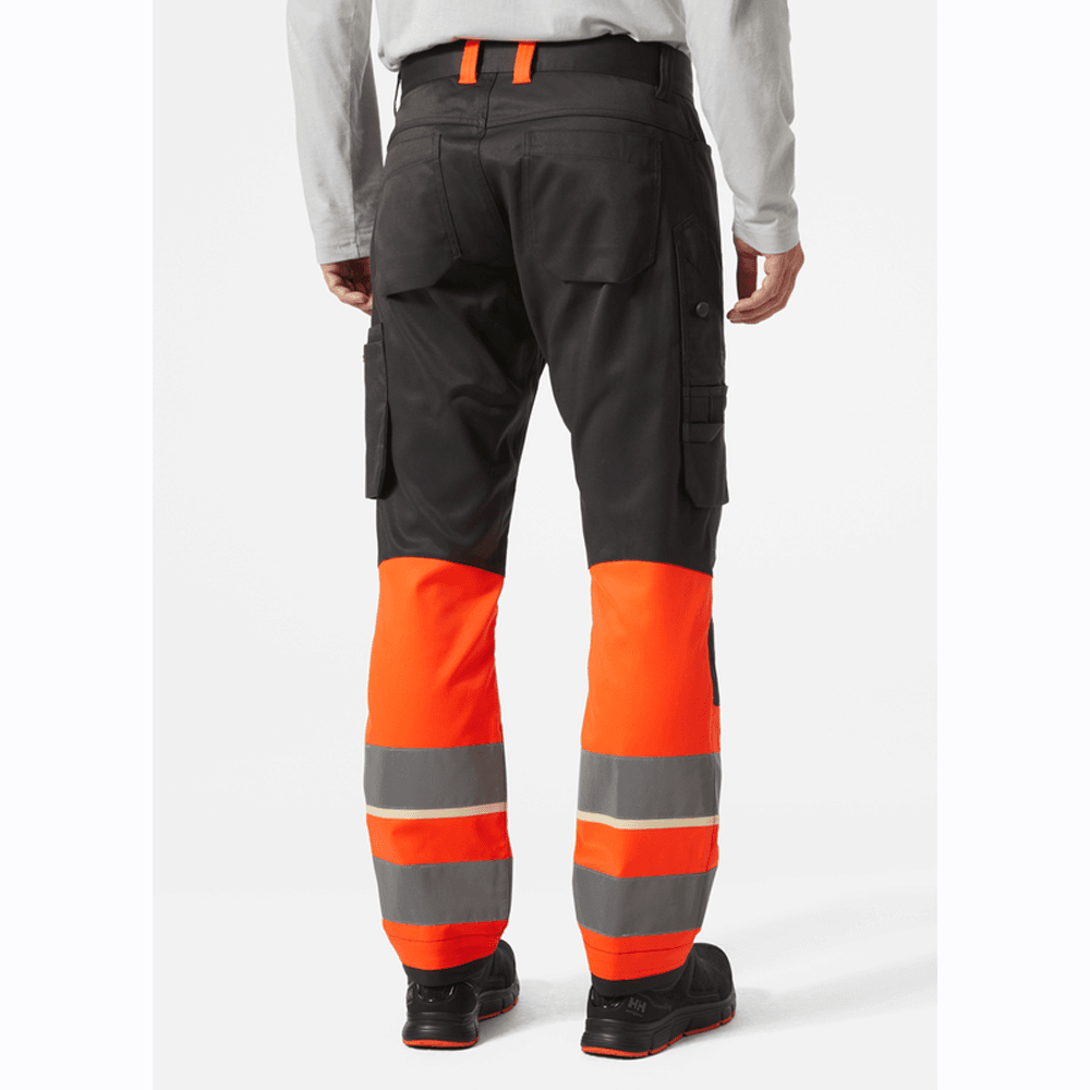 Helly Hansen UC-ME 2-Way Stretch Hi-Vis Work Cargo Pant Trouser Class 1