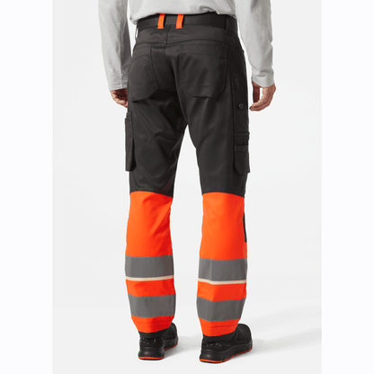 Helly Hansen UC-ME 2-Way Stretch Hi-Vis Work Cargo Pant Trouser Class 1