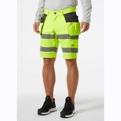 Helly Hansen 77516 UC-ME Hi-Vis 2-Way Stretch Construction Shorts