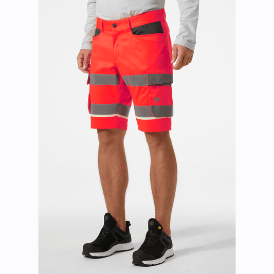 Helly Hansen 77517 UC-ME Hi-Vis 2-Way Stretch Cargo Work Shorts