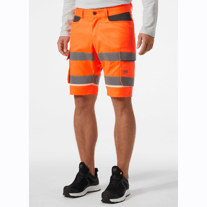Helly Hansen 77517 UC-ME Hi-Vis 2-Way Stretch Cargo Work Shorts