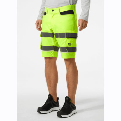 Helly Hansen 77517 UC-ME Hi-Vis 2-Way Stretch Cargo Work Shorts