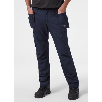 Helly Hansen 77521 Manchester Holster Pocket Knee Pad Trousers Navy