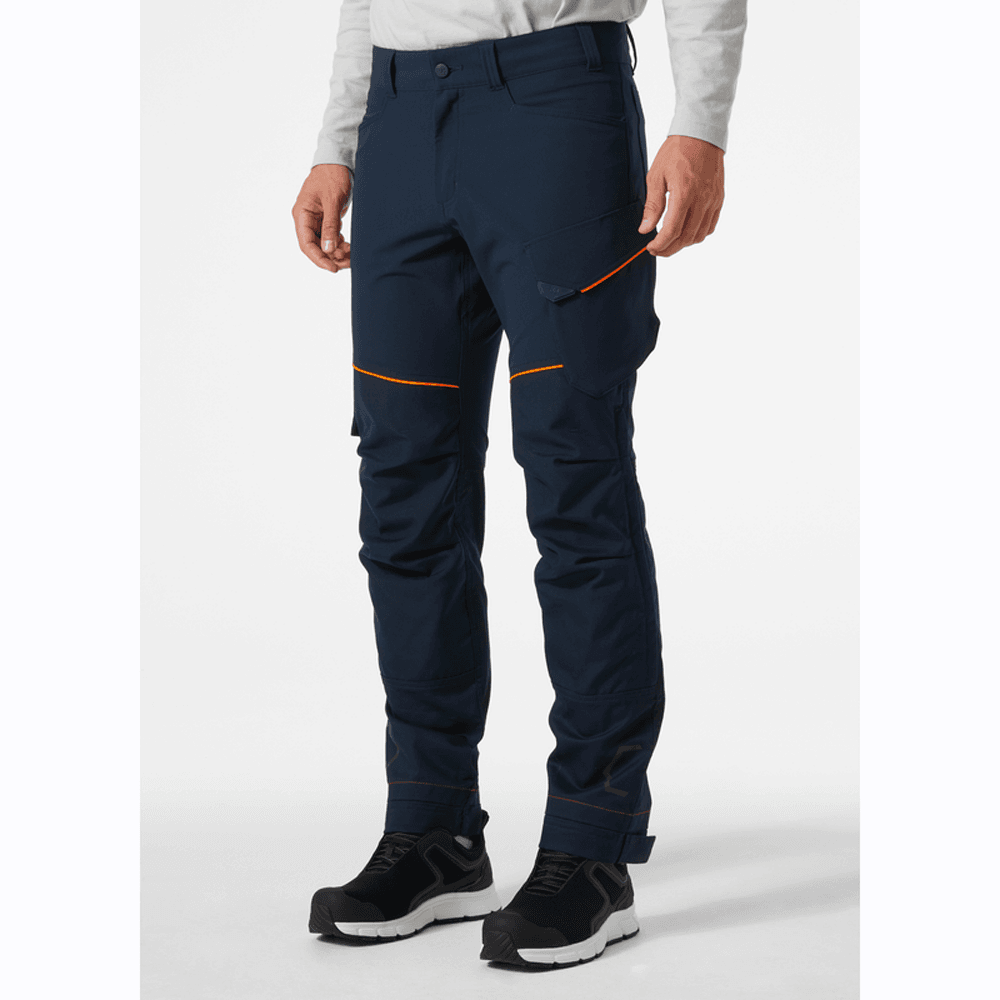 Helly Hansen 77552 Chelsea Evolution BRZ 4-Way Stretch Work Pants NAVY / D88 - 32" Waist - 29" Leg
