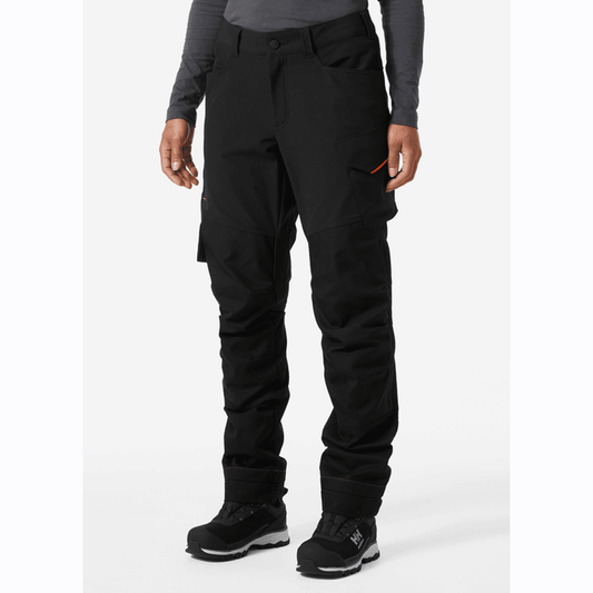 Helly Hansen 77592 Luna BRZ 4-Way Stretch Construction Pant Trousers Black, Waist 32" Leg 32"