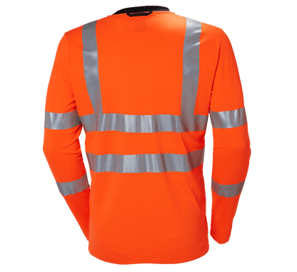 Helly Hansen 79093 Addvis Long Sleeve Stretch Hi-Vis T-Shirt Top