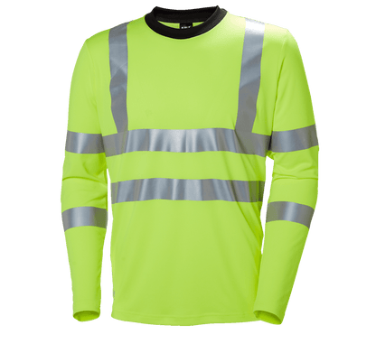 Helly Hansen 79093 Addvis Long Sleeve Stretch Hi-Vis T-Shirt Top